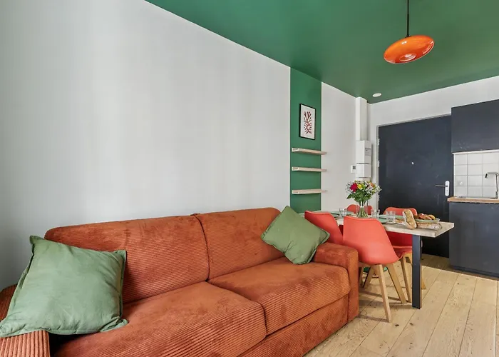 公寓 Double L 15min From Eiffel Tower By Car *